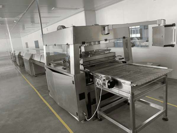 chocolate enrobing machine | chocolate production line chocolate enrobing machine | chocolate production line