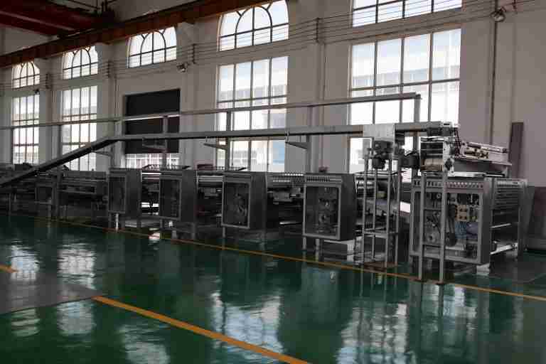 automatic biscuit production line factory