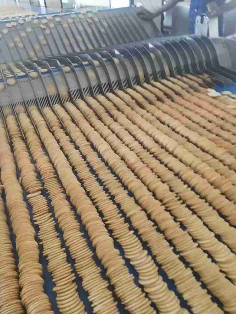 automatic biscuit production line factory automatic biscuit production line factory