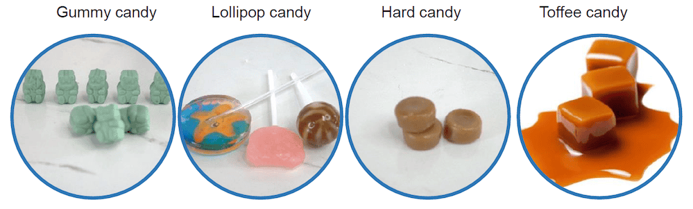 ¿Se puede automatizar una máquina para fabricar dulces de gelatina para lograr una mayor eficiencia?
