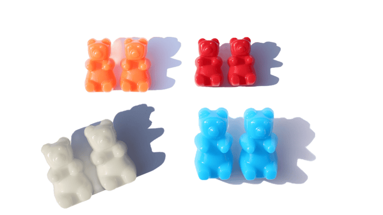 mini machine de fabrication de bonbons aux oursons gommeux entièrement automatique | machine de fabrication de bonbons d'ours gommeux de nutrition