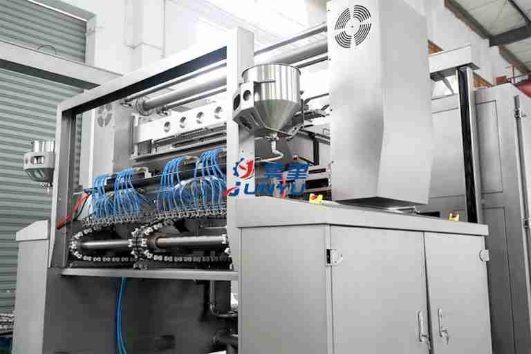 máquina de doces sem amido | linha de produção de pirulito de geléia e caramelo