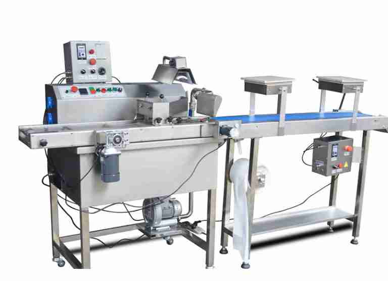 chocolate enrobing machine | chocolate production line