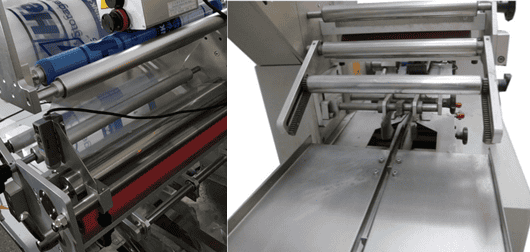 Máquina envasadora de galletas tipo almohada a la venta.