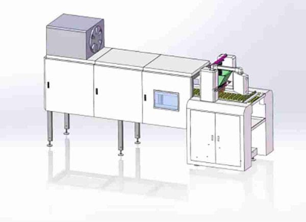 small automatic candy depositing machine production line for sale