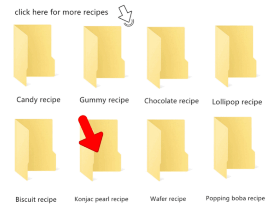 Are you worried about the candy recipe?