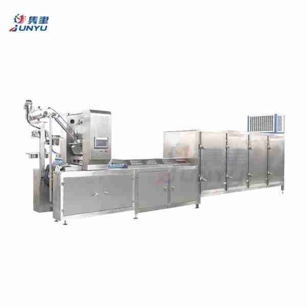 Small Automatic Candy Depositing Machine Production Line For Sale
