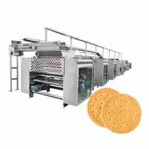 Fully Automatic Marie Biscuit Production Line: 250kg/h, 500kg/h, 750kg/h, 1000kg/h, 1500kg/h