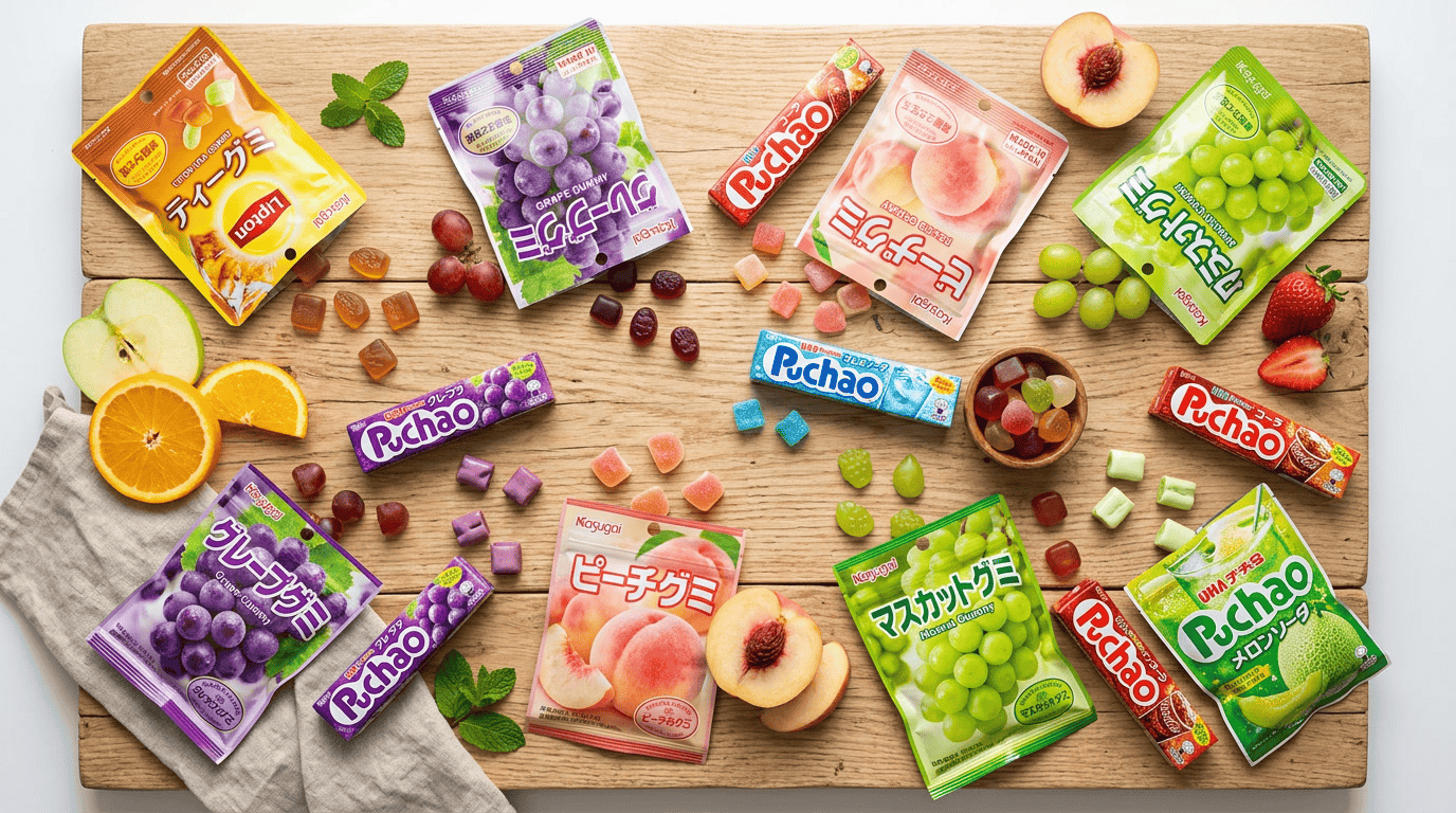 japanese gummies hero overview assorted candy brands