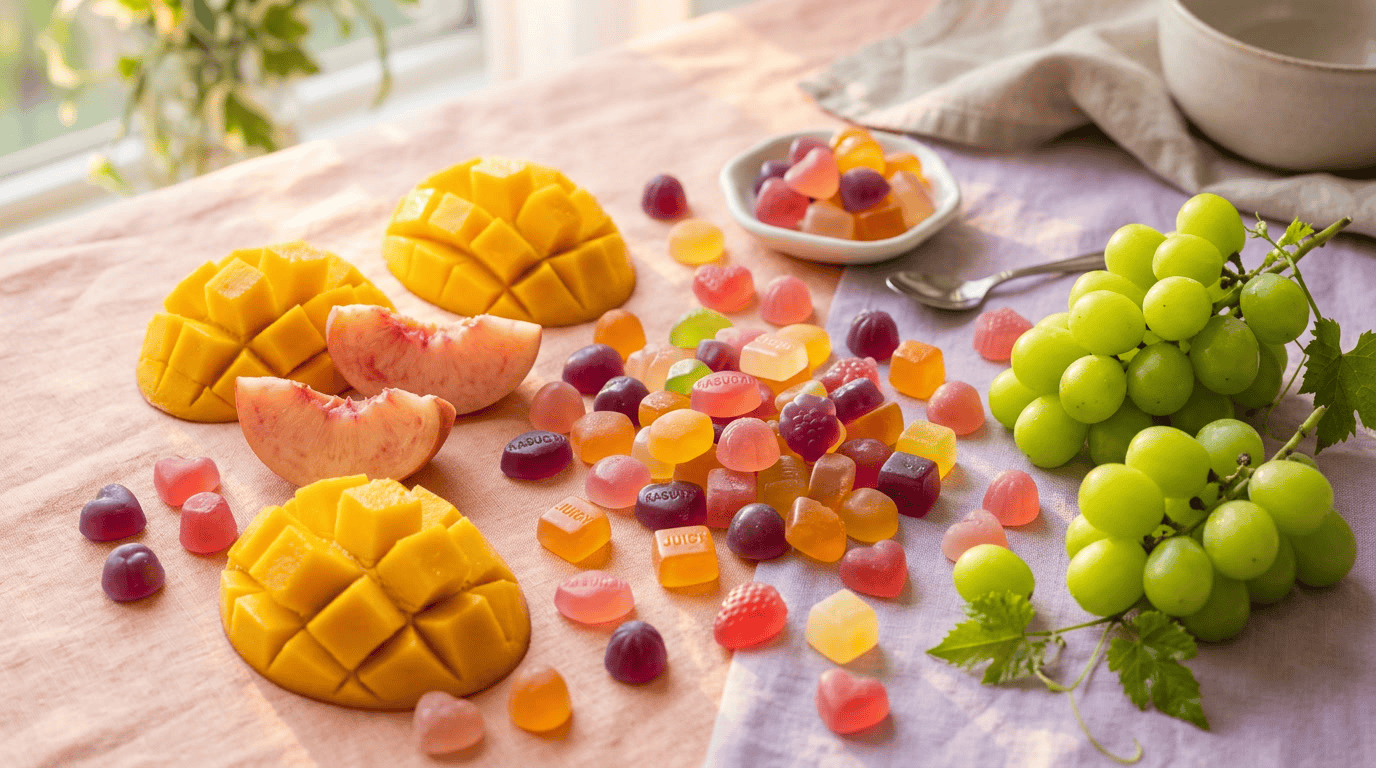 japanese gummies — closing visual showing diverse array of Japanese gummy candy varieties in colorful packaging